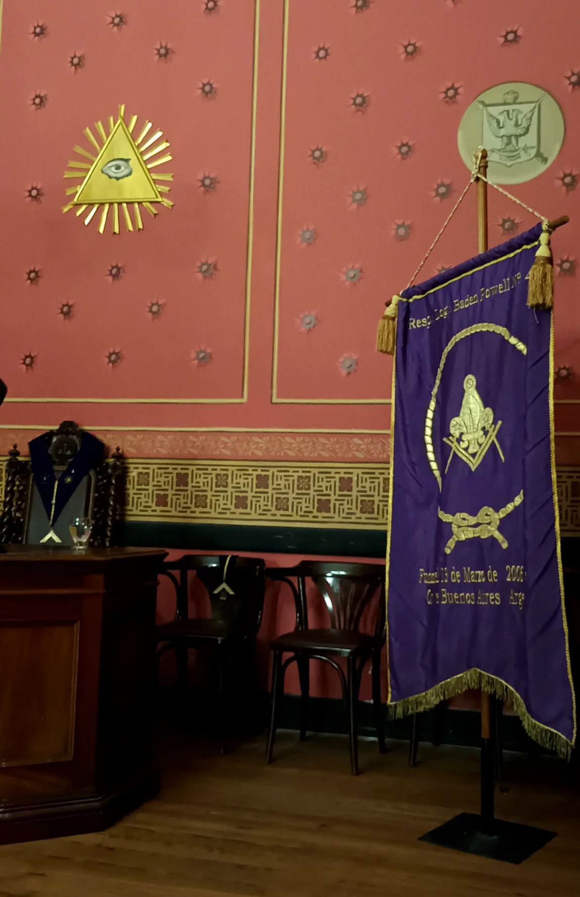 Estandarte Estandarte Logia Baden Powell N° 465